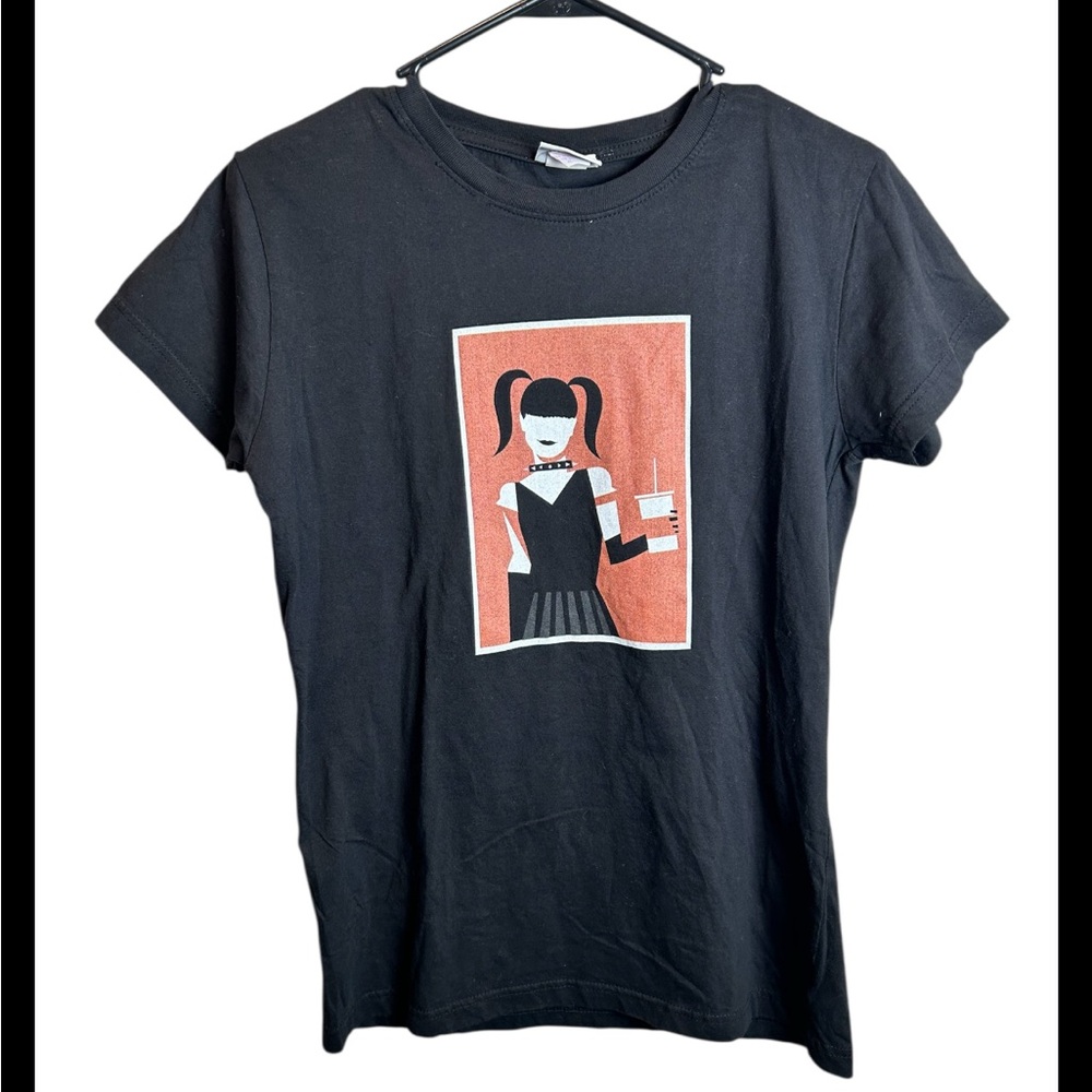 Vintage NCIS Abigail Sciuto Black Short Sleeve Tshirt Size XL